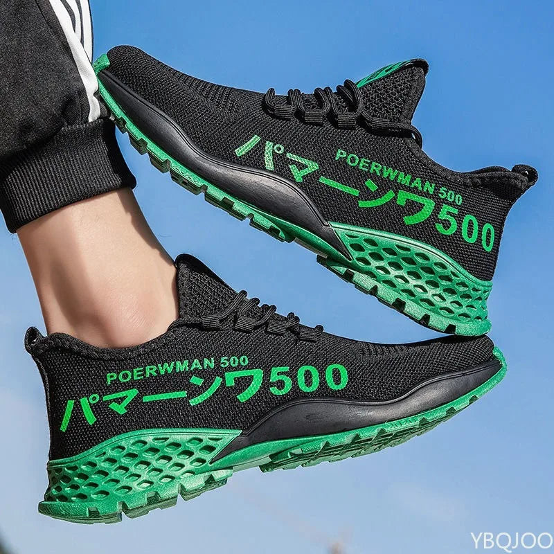 Large Size Spring and Autumn Fashion New Thick Sole Height Increasing Casual Men's Shoes Niche Trend Flat Sports Men's Shoes