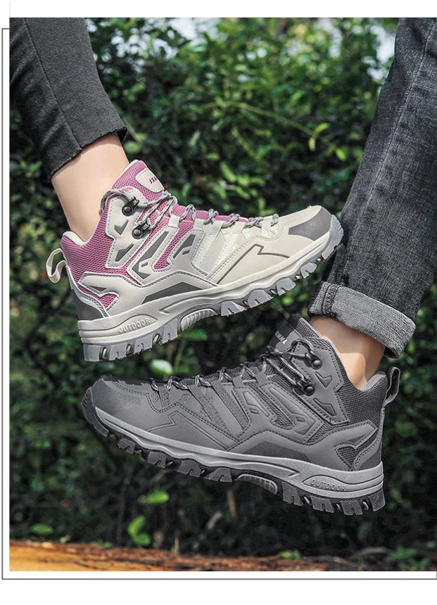 New Women Men Hiking Shoes Outdoor Trekking Sports Climbing Camping Boots Non-Slip Waterproof Walking Jogging Trainers Sneakers
