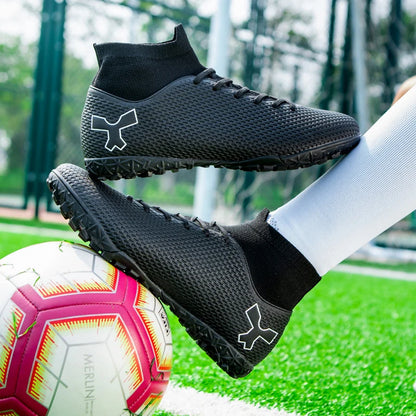 Men's Quality Soccer Shoes Durable Boys Football Boots Lightweight Children Football Shoes Futsal Training Sneakers Soccer Cleats