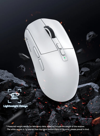 Attack Shark X6 Lightweight Wireless Gaming Mouse with 3 Mode Up to 26K DPI RGB Backlight Charging Base for Laptop Desktop