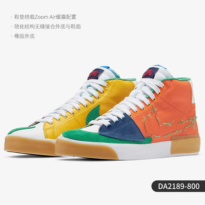 Original Nike Freizeit-Sportschuhe für Herren und Damen, modischer Trend, High-Top, leicht, DA2189-800