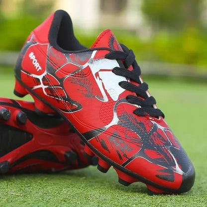 New Men Kids Soccer Shoes Cleats Adult Professional Football Boots Ultralight Non-Slip Grass Boys Training Shoes Drop Shipping