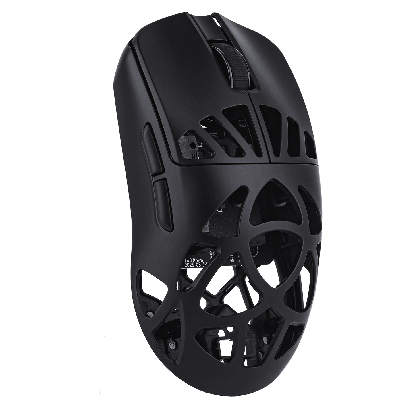Ratón gaming inalámbrico EPOMAKER Carbon X con cable/2.4G/BT, DPI ajustable de 400 a 30,000, sensor PAW3950 para PC/Mac/Linux