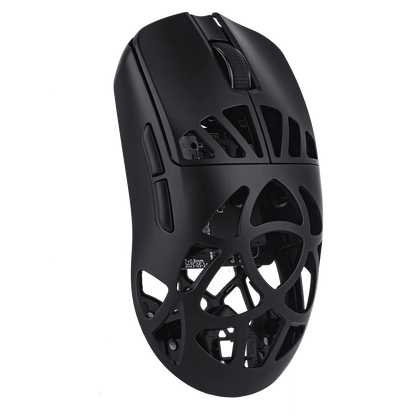 Ratón gaming inalámbrico EPOMAKER Carbon X con cable/2.4G/BT, DPI ajustable de 400 a 30,000, sensor PAW3950 para PC/Mac/Linux