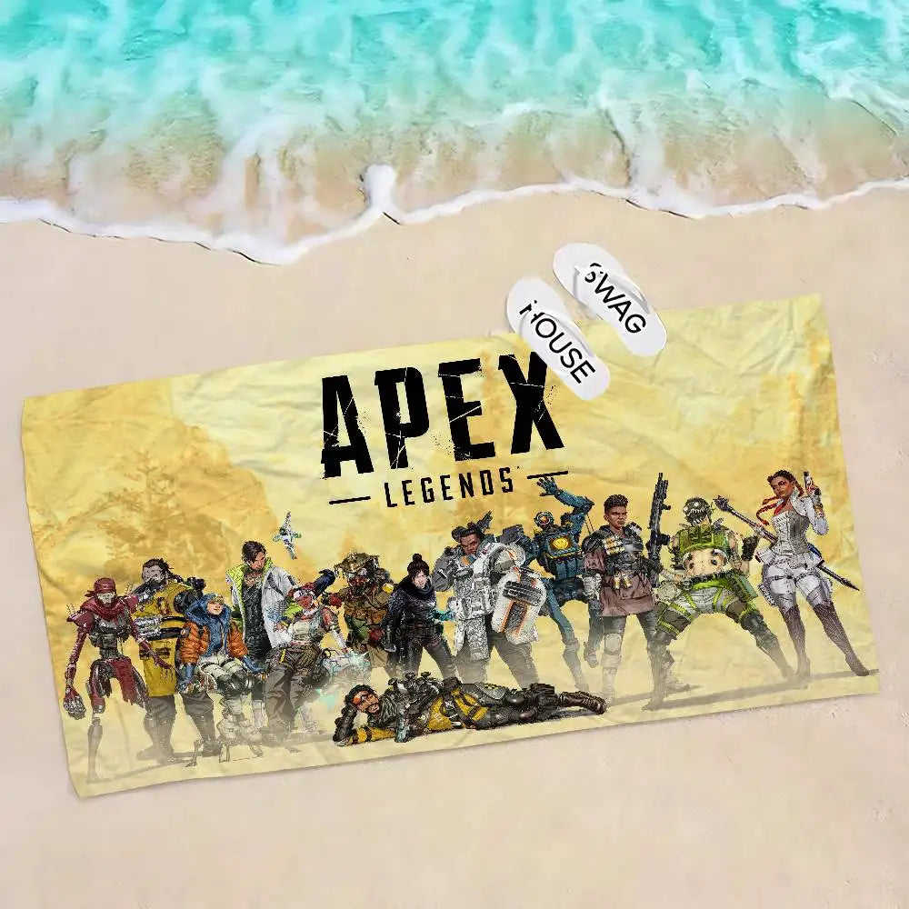 Apex Legends Octane Microfiber Beach Towel Absorbent Quick dry Soft Yoga Swimming Resort Mountain Climbing Towel