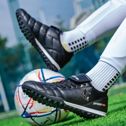 New Men's Professional Football Boots Unisex Hot Sale Cleats Soccer Shoes Futsal Women Ultralight High-quality TF/FG Sneakers
