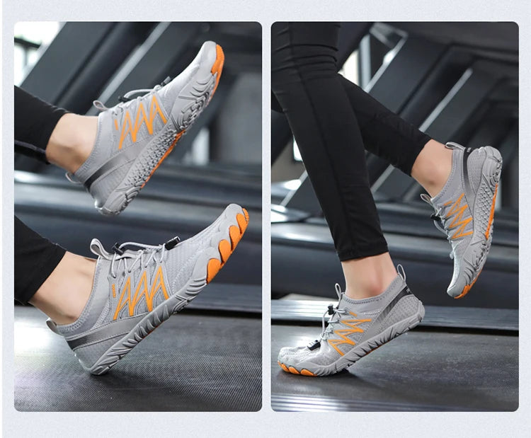 Outdoor Lightweight Men's Trainning Running Barefoot Shoes Qiuck-Dry Swimming Water Shoes Sport Gym Fitness Jogging Sneaker