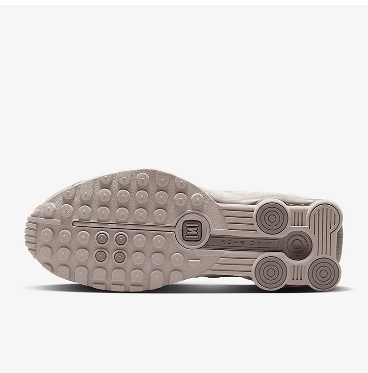 Nike Shox R4 genuínos — Ténis de corrida almofadados de cano baixo para mulher HV0934-001