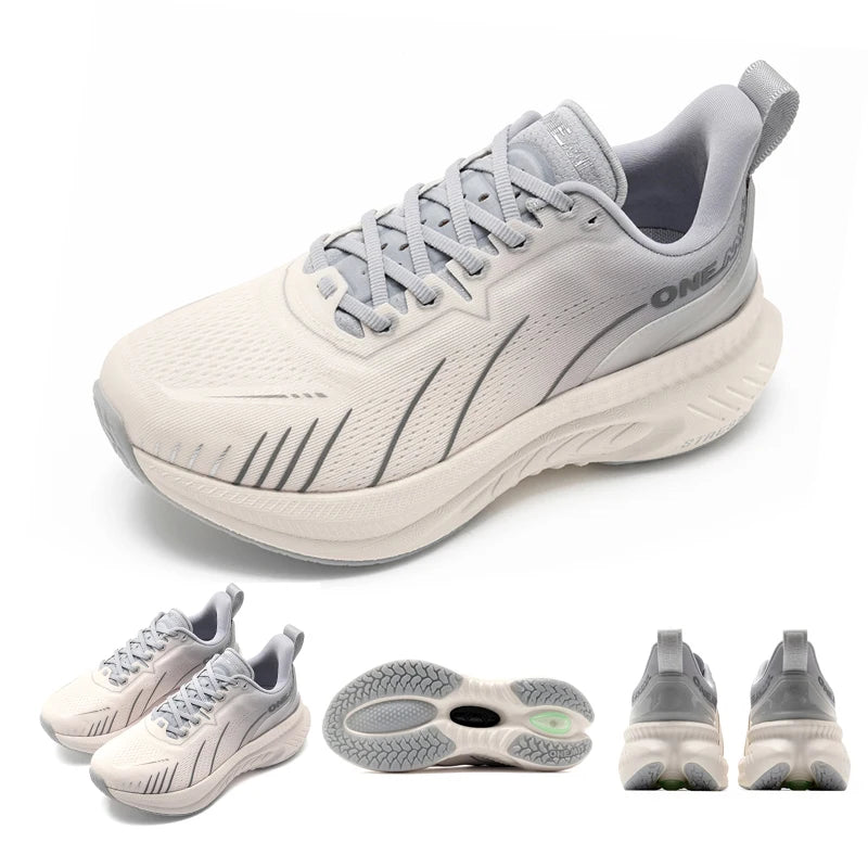 ONEMIX New Cushioned Running Shoes for Women Fall Winter Heavy Runners Lace-Up Women’s Jump Rope Dance Non-Slip Outdoor Sneakers