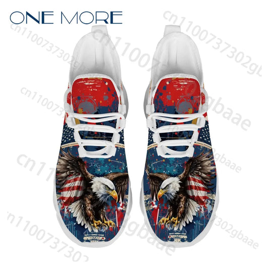 American 250 Independence Day Boys Girls Casual Shoes Personalized Exclusive American Flag Cool Kids Sport Shoes Design in Stock