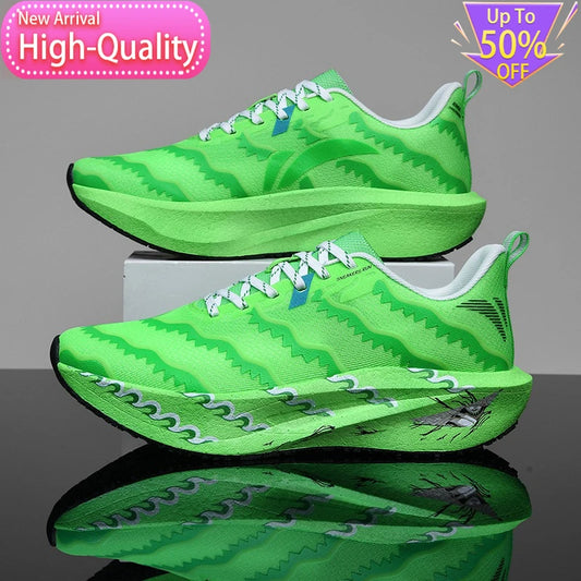New Summer Original Mens and Womens Sports Shoes Lightweight Marathon Running Shoes Breathable Foot Protection Walking Shoes