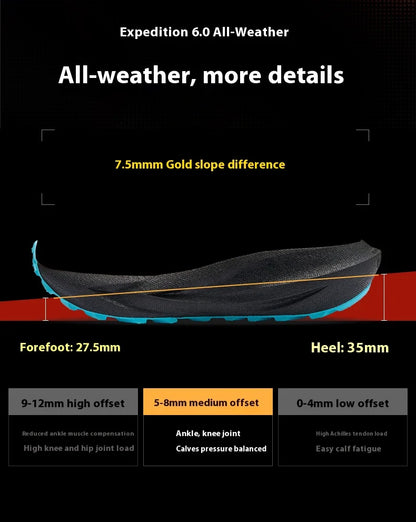 BMAI Outdoor Men's Sports Shoes Breathable Man Sneakers Lightweight Mountain Running Shoes for Men Cushion Trail Jogging Sneaker