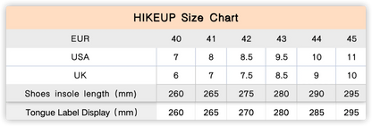 HIKEUP Scarpe outdoor da uomo per escursionismo, sport e tempo libero, scarponcini da trekking in montagna e campeggio, sneaker antiscivolo e resistenti all’usura