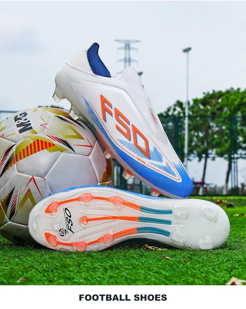 New Men’s Football Boots High-Quality Soccer Shoes Sneakers Match Indoor Non-Slip Grass Cleats High-Top Futsal Hot-Selling Outdoor