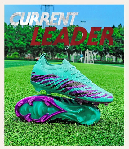 New Men’s Match Unisex Soccer Shoes Outdoor Adult Cleats Ultralight Football Boots Sport Non-Slip Comfortable Grass High-Quality