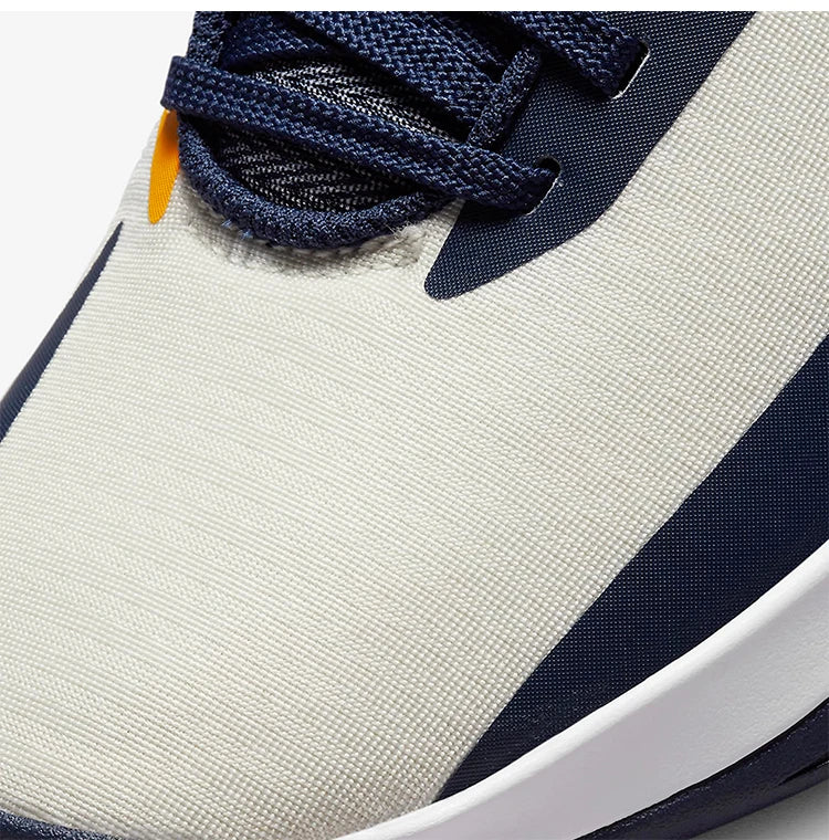 Sapatilhas de basquetebol Nike Precision 5 genuínas para homem, cano baixo DD9535-101