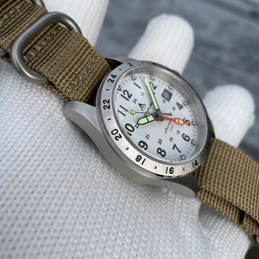 STEELFLIER Official SF792 GMT Mechanical Dive Watches Super Luminous NH34 Movement 20Bar Waterproof Luxury Stainless Steel Watch