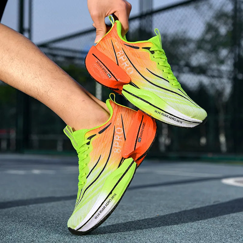2026 New Men's Sports Running Shoes, Marathon-Ready, Breathable, Lightweight, Comfortable Women's Athletic Sneakers, Jogging Tennis Air Cushion