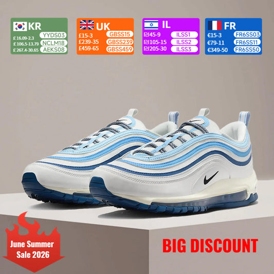 Nike Air Max Unisex Cushioned Running Shoes - Slip-Resistant, Durable, Versatile Casual Running Shoes FN6957-100