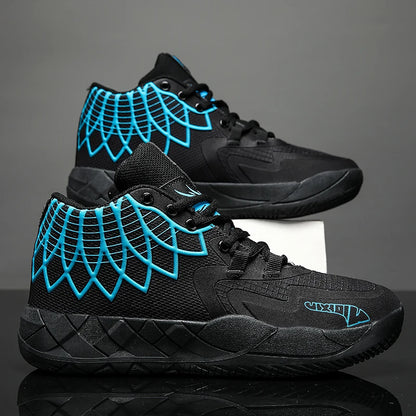 Youth Basketball Shoes for Actual Combat, Outdoor Comfortable Cushioning, Wear-Resistant, Fashionable, Breathable, High Quality