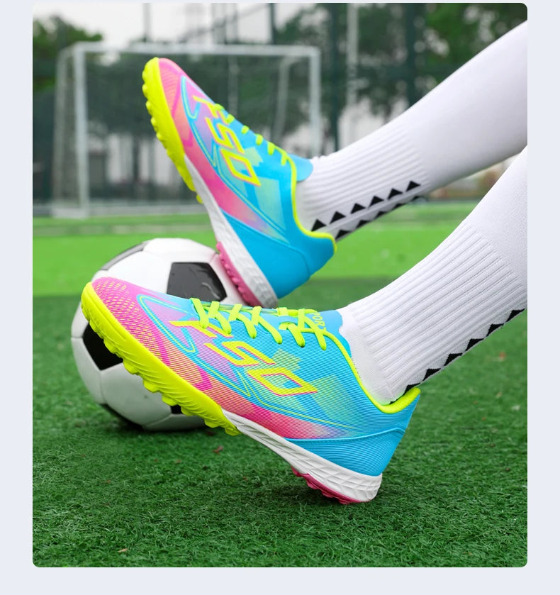 New Men's Soccer Shoes Unisex Sneakers Hot Sale Football Boots Professional High-Quality Futsal Ultralight Women TF/FG Cleats