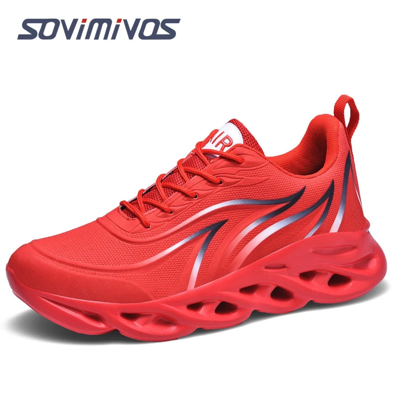 Men's Walking Shoes - Slip-On Tennis Running Shoes Memory Foam Lightweight Work Sneakers for Indoor Outdoor Gym