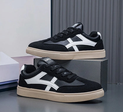 Men’s Casual Shoes New Fashion Lightweight Casual Outdoor Walking Sneakers Anti-Slip Flat Men’s Shoes