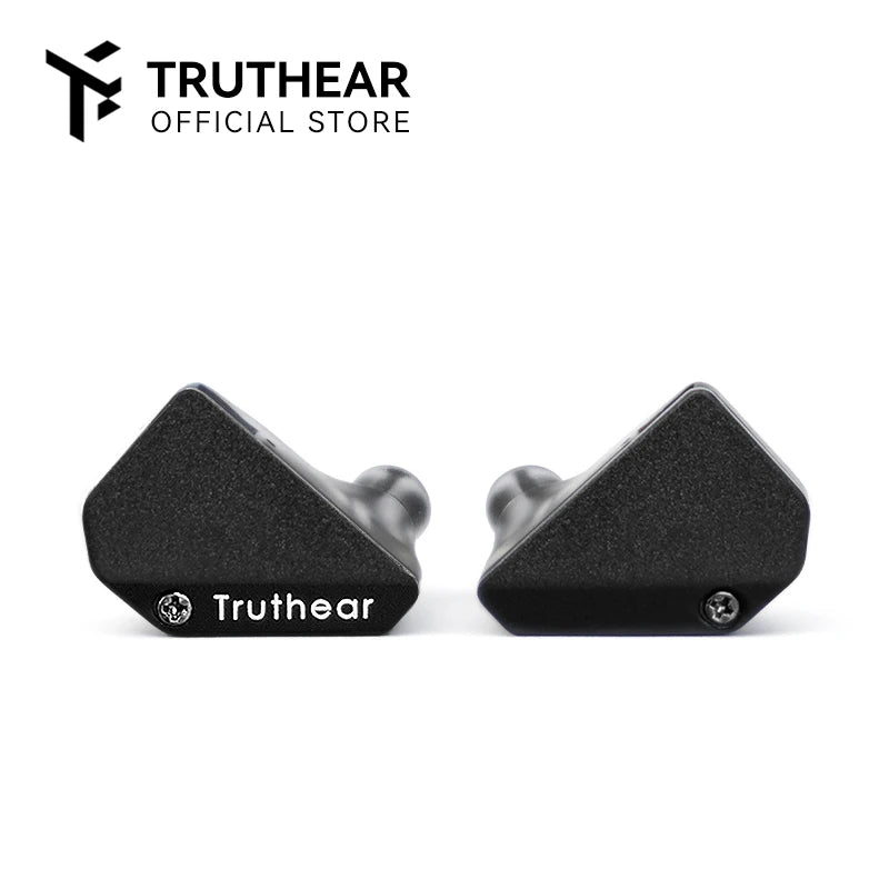 Auscultadores com Fio Híbridos Truthear HEXA 1DD+3BA – Auriculares In-Ear Monitor IEM de Alta Fidelidade com Cabo Banhado a Prata 0.78 2Pin