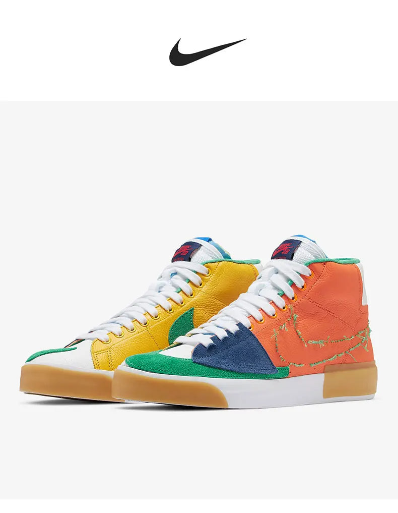 Original Nike Freizeit-Sportschuhe für Herren und Damen, modischer Trend, High-Top, leicht, DA2189-800