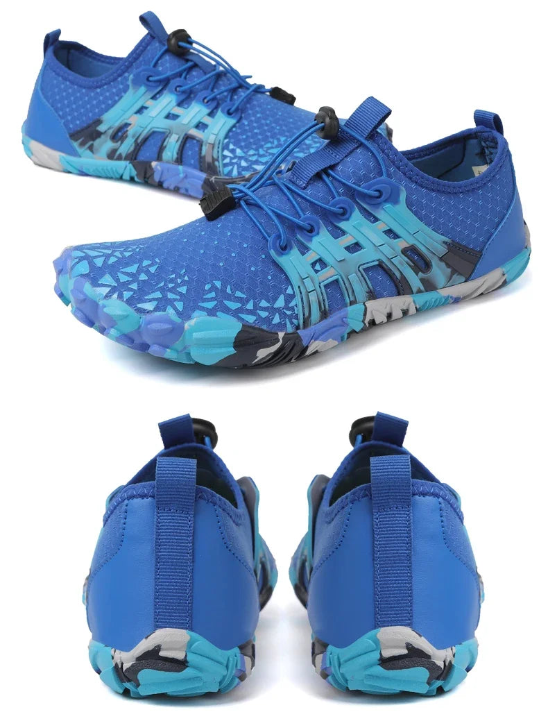 Unisex Quick-Drying Breathable Aqua Shoes Barefoot Beach Footwear for Adults and Kids Gym Outdoor Training Sneakers Size 28-46