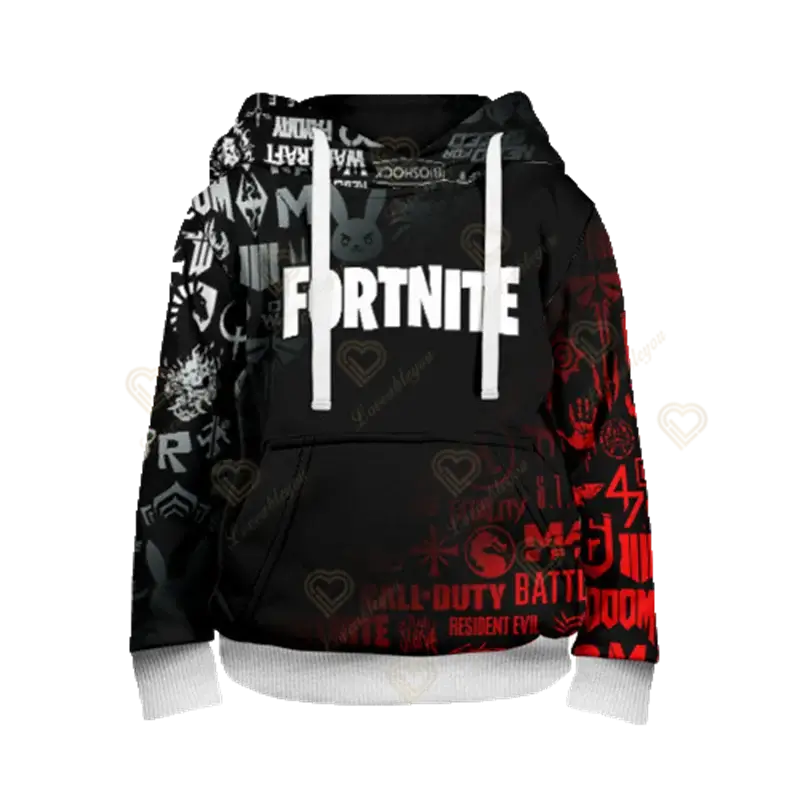 Fortnite jongens coole helden cosplay-hoodie, cartoon-sweatshirt, kinderkleding, lente/herfst babyjas, kinderjack met capuchon