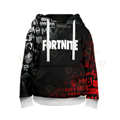 Fortnite jongens coole helden cosplay-hoodie, cartoon-sweatshirt, kinderkleding, lente/herfst babyjas, kinderjack met capuchon