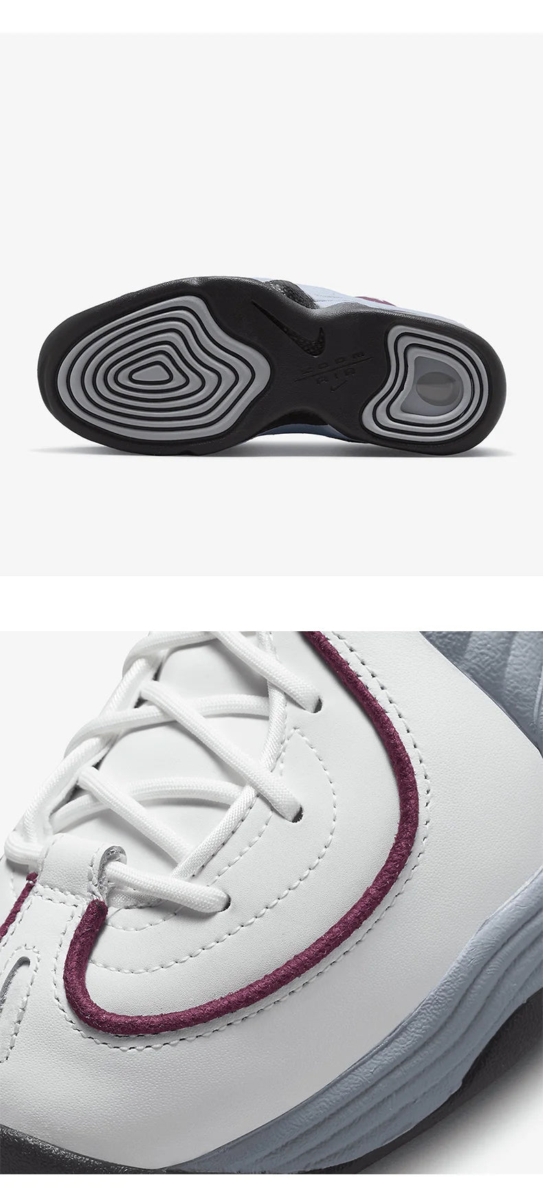 Nike Genuine Air Penny II Women's Sports and Wear-Resistant Casual Shoes DV1163-100
