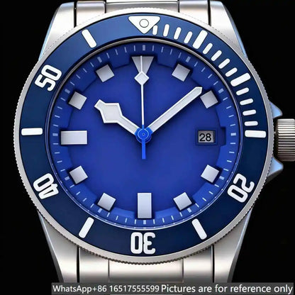 40mm luxury men's watch, made of 904L steel, automatic movement--t