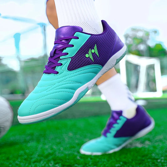 New Men Football Boots High-top Sneakers Match Soccer Shoes Grass Non-Slip High-quality Futsal Indoor Hot-selling Outdoor