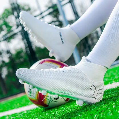 Men's Quality Soccer Shoes Durable Boys Football Boots Lightweight Children Football Shoes Futsal Training Sneakers Soccer Cleats