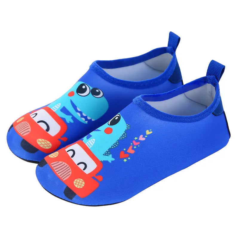 Boys Girls Soft Foldable Water Shoes Kids Beach Summer Outdoor Wading Shoes Swimming Surf Sea Slippers Quick-Dry Aqua Shoes
