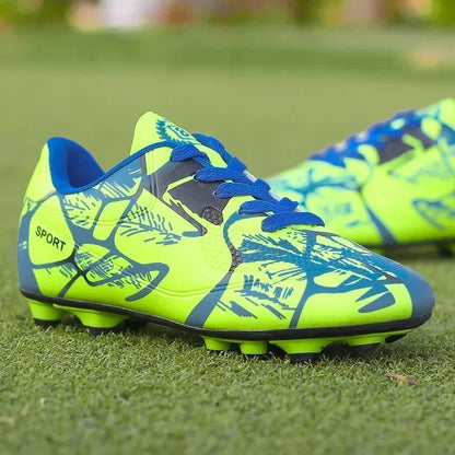 New Men Kids Soccer Shoes Cleats Adult Professional Football Boots Ultralight Non-Slip Grass Boys Training Shoes Drop Shipping