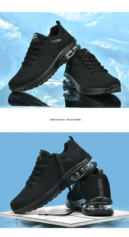 Men’s Sneakers 2025 New Sports Casual Fashion Breathable Men’s Shoes Light Running Sneakers Comfort Large Size Men’s Running Shoes