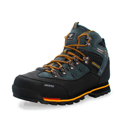 New outdoor high-top hiking shoes travel shoes men's non-slip leisure and comfortable height increase comfortable sports shoes