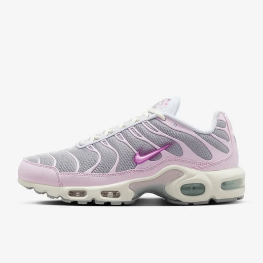 Nike Claw Print Limited Edition Full-Length Air Cushion Cushioning Training Women's Running Shoes New Air Max Plus High Grip Comfortable Fitness Sports Running Shoes Pink Series Fresh and Eye-Catching Fashionable Shopping Cas