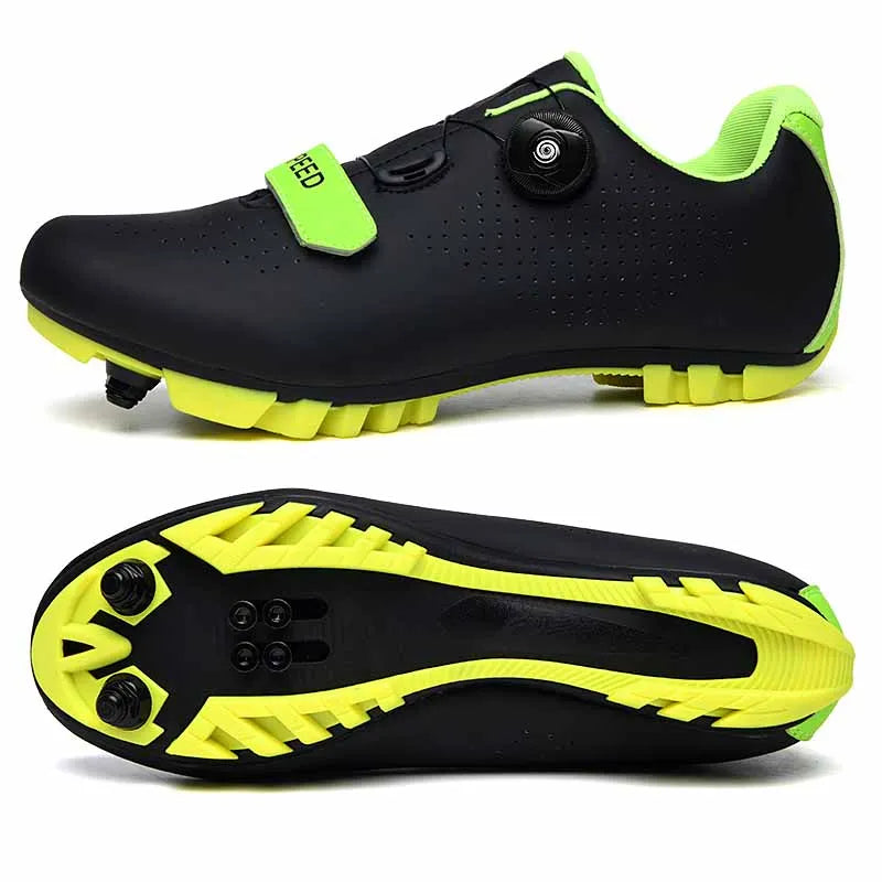 Cycling Sneakers Breathable MTB Shoes for Men and Women Trail Mountain Bicycle Riding Shoes Sport Road Bike Shoes SPD Pedal Cycle Shoes