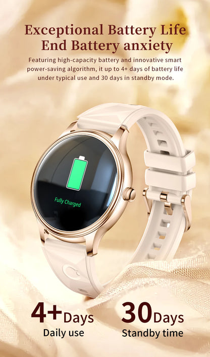 New COLMI L28 Air Ultra-thin Smartwatch 1.32 inch AMOLED Display, Women's Health Management, Exquisite Smart Watch For iOS Phone