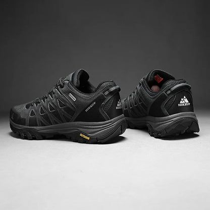 HIKEUP New Arrival Men's Hiking Shoes Breathable Lace Up Trekking Male Cushioning Outdoor Climbing Tourism Sneakers for Men