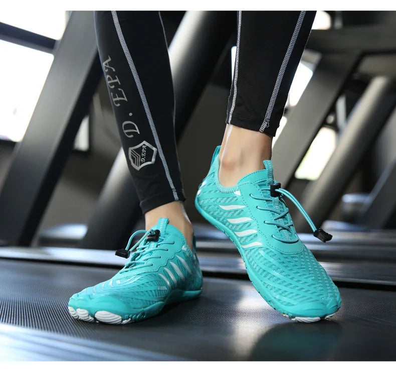 Men and Women Water Shoes, Aqua Shoes, Drainage Beach Sports Swim Sandals, Quick Dry Boating Barefoot Diving Fishing Surfing Sneakers