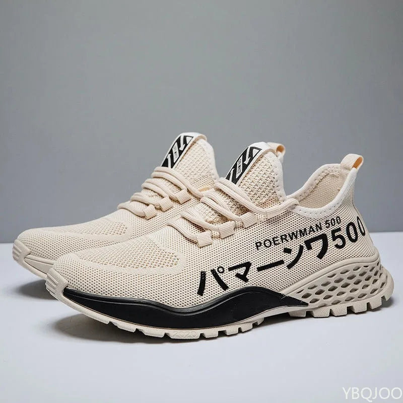 Large Size Spring and Autumn Fashion New Thick Sole Height Increasing Casual Men's Shoes Niche Trend Flat Sports Men's Shoes