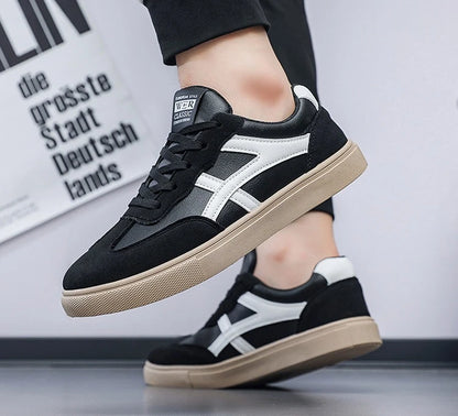 Men’s Casual Shoes New Fashion Lightweight Casual Outdoor Walking Sneakers Anti-Slip Flat Men’s Shoes