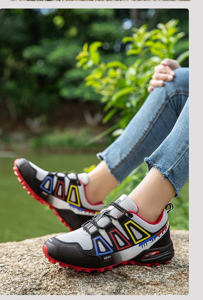 Women Waterproof Hiking Shoes Men's Big Size Up To 48 Outdoor Trainers Trekking Sneakers Climbing Trekking Hunting Tactical Sneakers