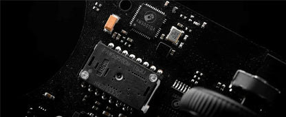 Angry Miao Infinity Gaming-Wireless-Maus aus Metall, ultraleicht, hohl, Hot-Swap-fähig, PAW3950, Dual 8K, kabelgebunden, Tri-Mode