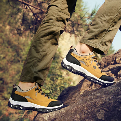 Zapatos de piel para hombre, calzado casual para hombre, zapatillas de primavera, otoño e invierno, calzado masculino tipo tenis, ligero para caminar